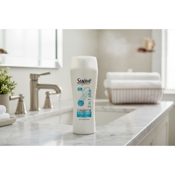 Suave Professionals Other - Suave Professionals 2 in 1 Plus Balanced Moisture Shampoo Conditioner 12.5 oz